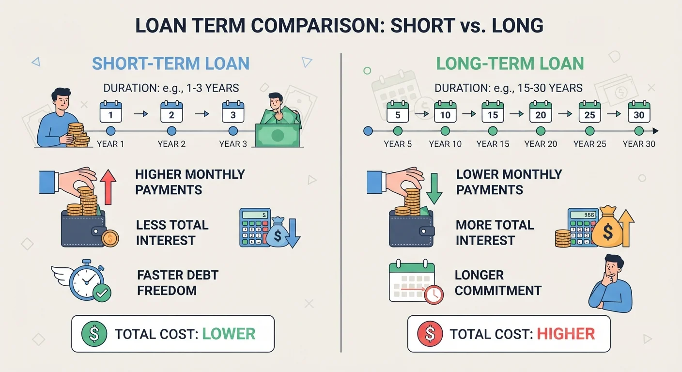 How Financing Term Length Changes the Total Amount You Pay